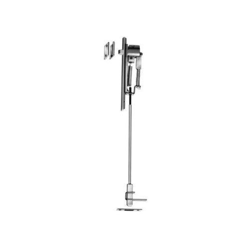 Burns 7840 Non-Handed Automatic Flush Single Bolt - Metal Door, Dark Bronze Oxidized