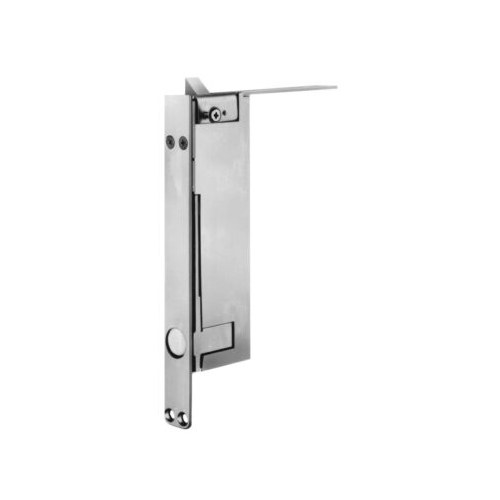 Burns 7905 Non-Handed Self-Latching Top Flush Bolt - Wood Door, Dark Bronze Oxidized