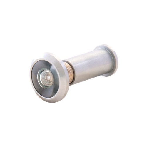 Burns 852 Door Viewer - UL Labeled, Bright Brass