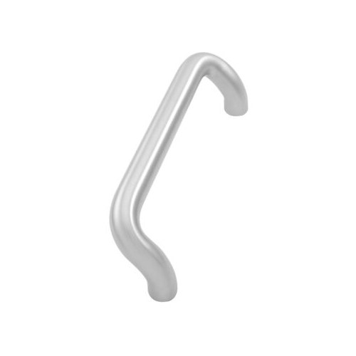 Burns M39-1G Offset Pull 45, Satin Stainless Steel