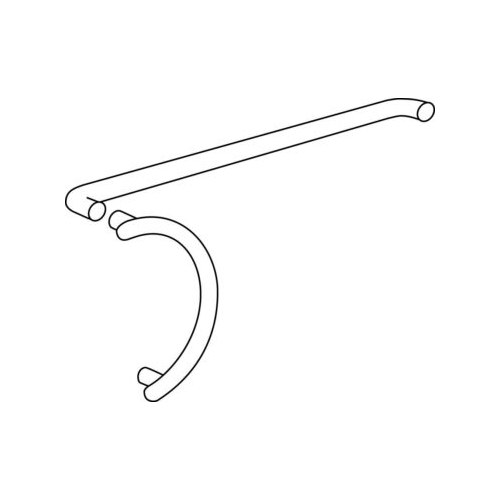 Burns M422 x M49D Push Pull Bar Set, Satin Stainless Steel