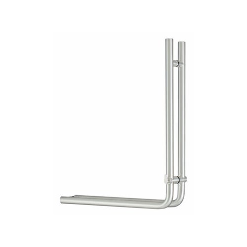 Burns VP9842-2 Half Height Horizontal Locking Pull - Bolt Up, Bright Stainless Steel