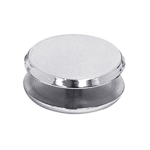 CRL MC112CH Chrome Brass Mini Mall Front Clamp