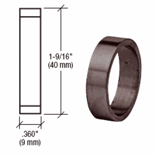 CRL DRA360DU Dark Bronze .360