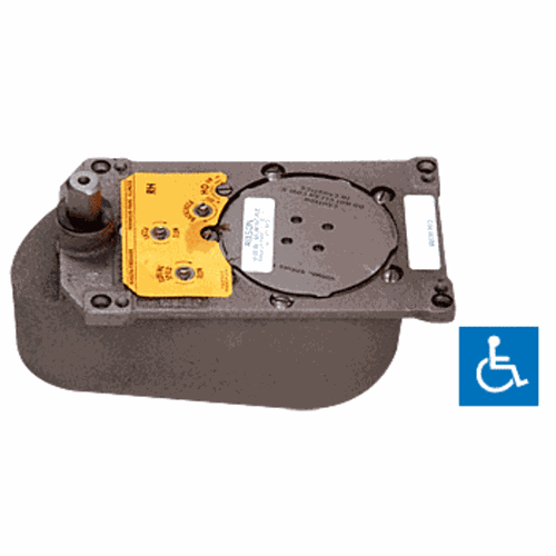 CRL PH2790SH0RH85 Rixson PH27 8.5Lb Offset 90 Hold Open Floor Closer Body - Right Hand