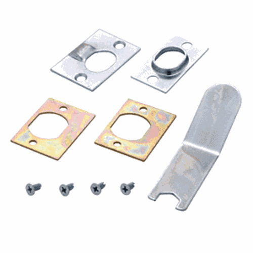 CRL 301084628 Jackson Aluminum Top Bottom Strikes for Concealed Vertical Rod Panic Devices