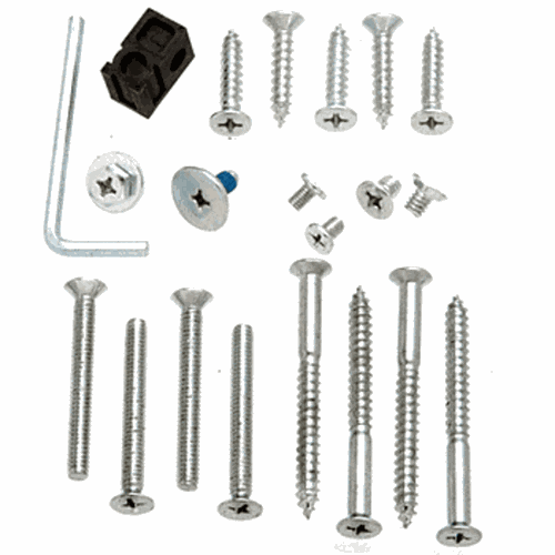 CRL PR90SA Aluminum PR90 Series Replacement Screw Pack