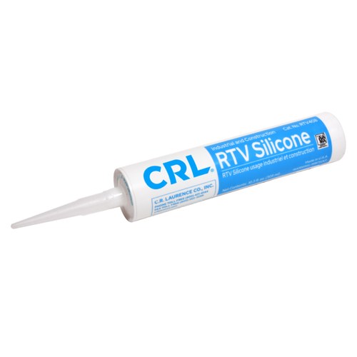 CRL RTV408C Clear RTV408 Neutral Cure Silicone Cartridge