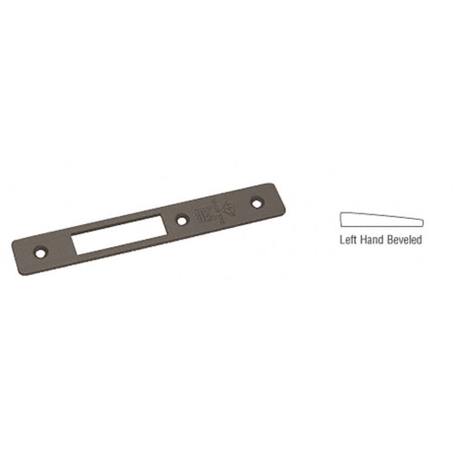 CRL 18220DU Dark Bronze Left Hand Radius Faceplate for MS1853H Deadlocks