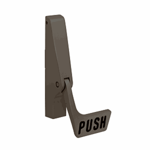 CRL 30985313 Dark Bronze Left Hand Paddle Assembly for Jackson 1085P Exit Device