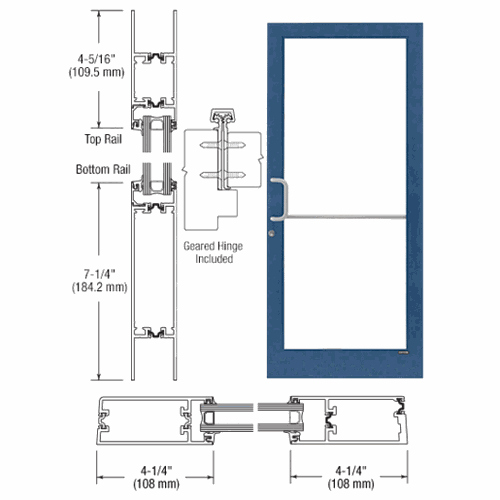 CRL 1D41871 U.S. Aluminum Custom KYNAR Paint 36