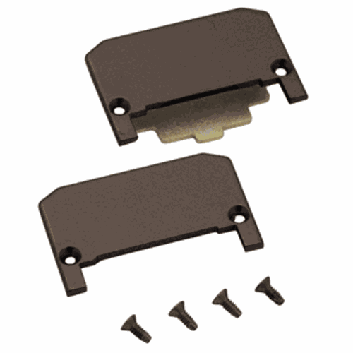 CRL 302650313 Dark Bronze Push Pad End Cap for Jackson 1200 Panic Exit Device