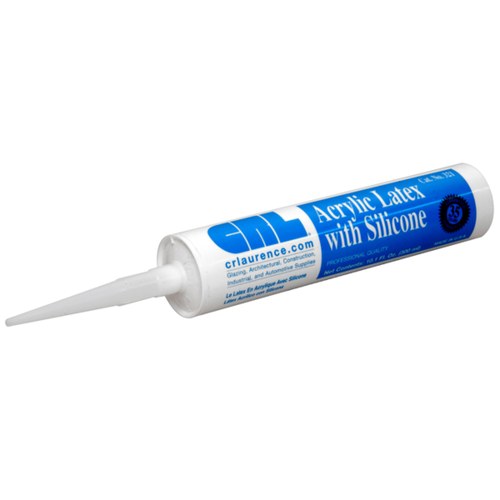 CRL 321W White 321 Acrylic Latex with Silicone