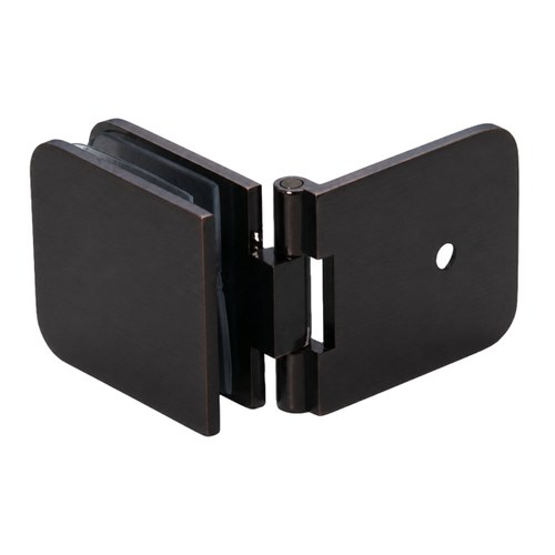 CRL ADJ0370RB Oil Rubbed Bronze Adjustable Wall Mount Glass Clamp