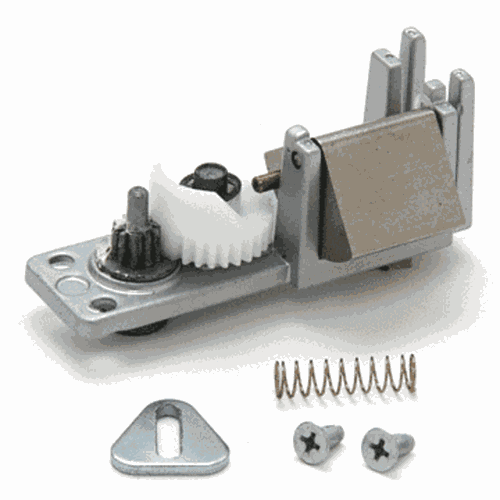 CRL 30847628 Satin Aluminum Back Plate for Jackson 1095 Left Hand Panic Exit Device