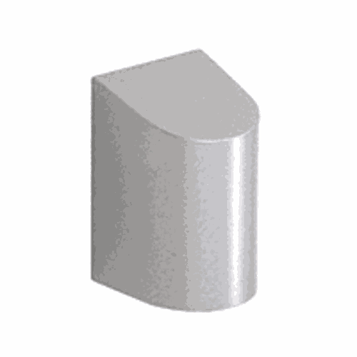 CRL 0P34BDPA Aluminum Offset Bottom Door Pivot Set, Flush Frame Face