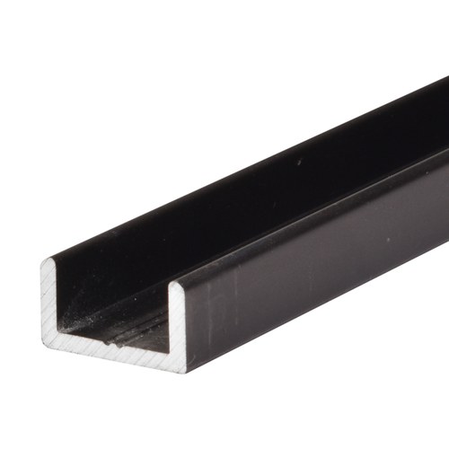CRL SDCR120RB Oil Rubbed Bronze U-Channel for 1/2