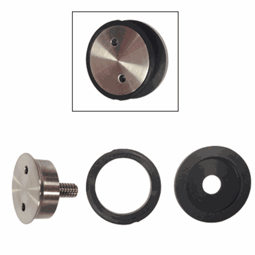 CRL CAPF1420BS Brushed Stainless 1/4