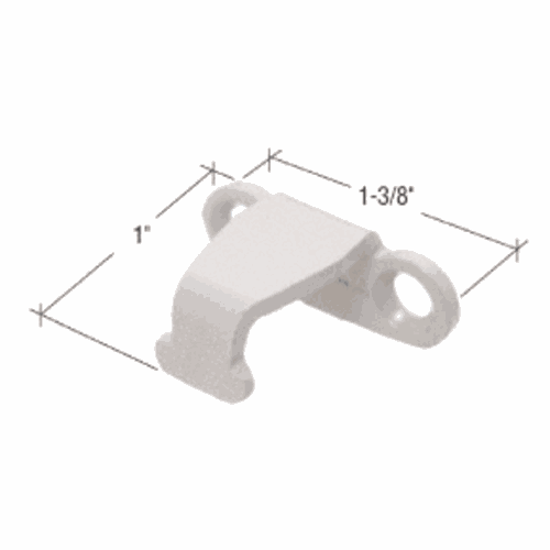 CRL EP22499 Gray Sash Lock Keeper - 1