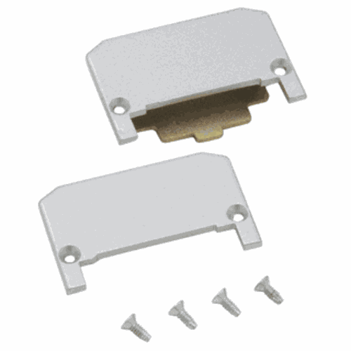 CRL 302650628 Satin Aluminum End Cap for Jackson 1200 Series Panic Exit Device