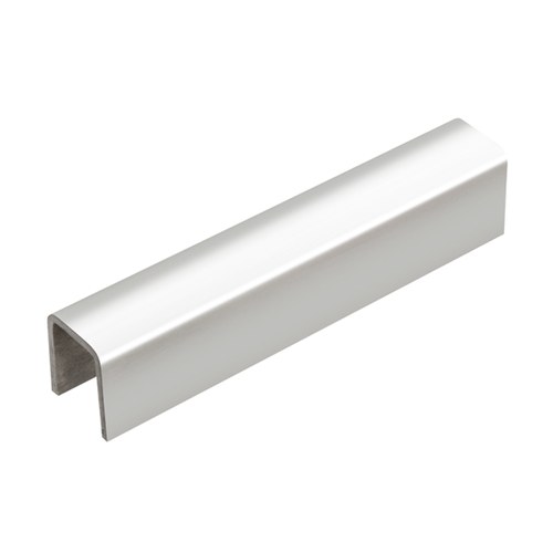 CRL GRL10PS14 Polished Stainless 11 Ga Cap Rail for 1/2