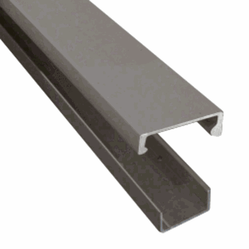 CRL RSC200DU Dark Bronze Continuous Hinge Screw Cover 200/250 Series, 83