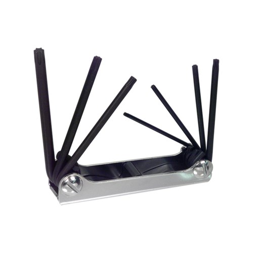 CRL 22571 7-in-1 Foldable Torx Key Set