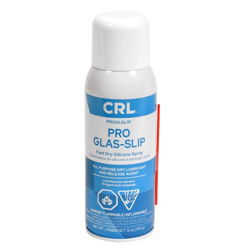 CRL PR0GLSL1P PRO Glas-Slip Dry Silicone Spray, 12 oz