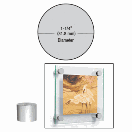 CRL S0B1141SC Satin Chrome 1.25