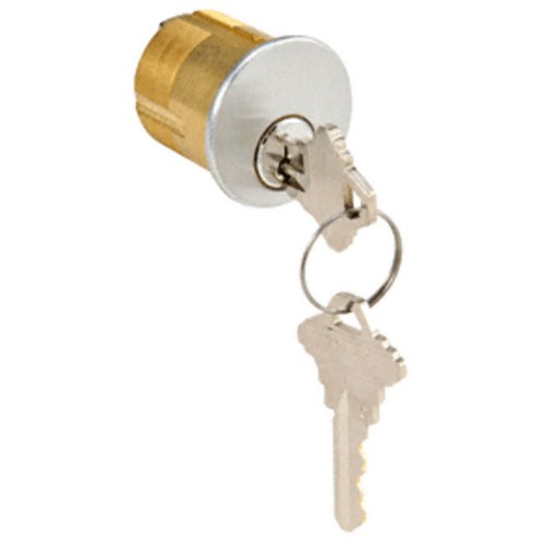 CRL DC7205SCKASC Satin Chrome Mortise Cylinder 1-1/4