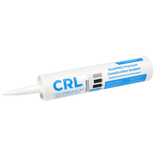 CRL MPR010C MultiPRO Premium Clear Construction Sealant Cartridge (10 Oz)