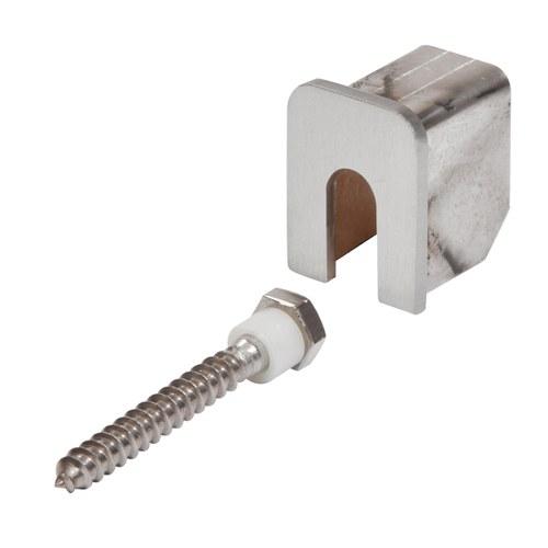 CRL GRL10SECBS 316 Brushed Stainless 11 Ga Stabilizing End Cap for 1