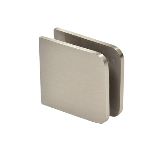 CRL UC79BN Brushed Nickel Oversized Fixed Panel U-Clamp