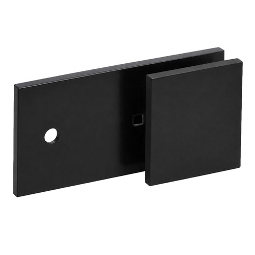 CRL SGC182MBL Matte Black 'Y' Inline Square Corner Glass Clamp