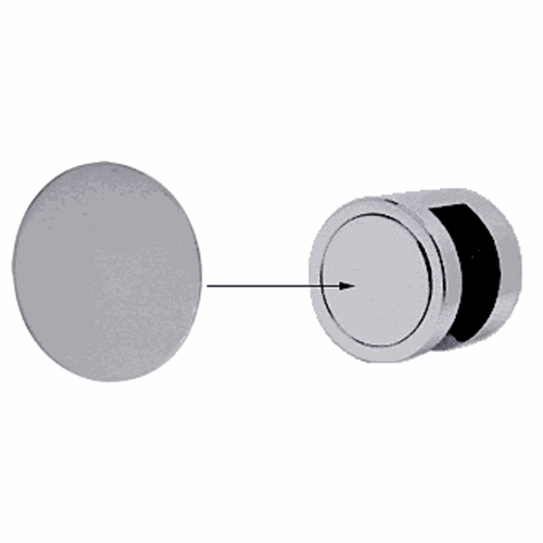CRL EGD1SKBS Brushed Stainless Edge Grip Cover Disk