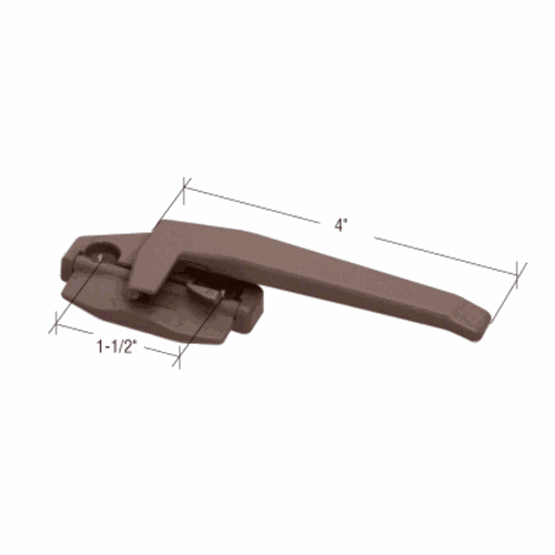 CRL DS324BRW Brown Right-Hand Cam Handle, 1.5