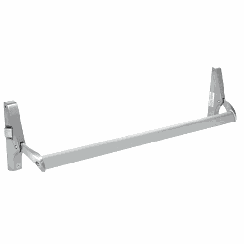 CRL DL1190LHRA Satin Aluminum Left-Hand Cross Bar Panic Exit Device