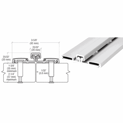 CRL 057HD83A Satin Anodized Roton 057HD 83