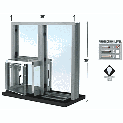 CRL CEW3636CPRA Satin Anodized 36