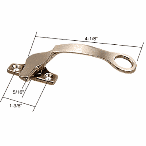CRL H3601 Right Hand Casement Window Lock Handle, 1-3/8