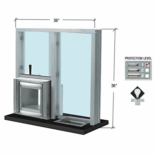 CRL CEW3636RSA Satin Anodized 36