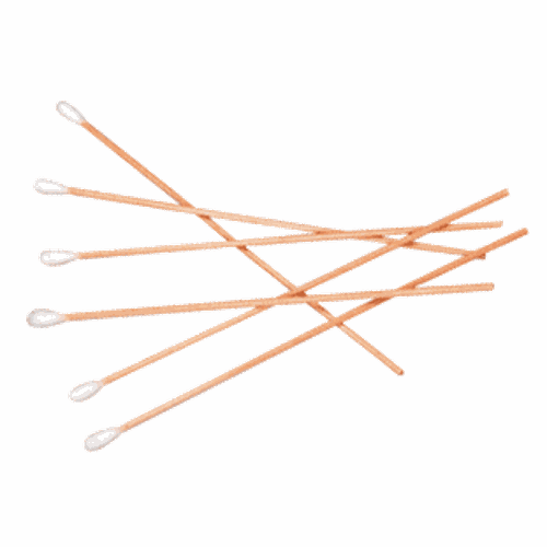CRL 1CS Wooden Shaft Cotton Swabs