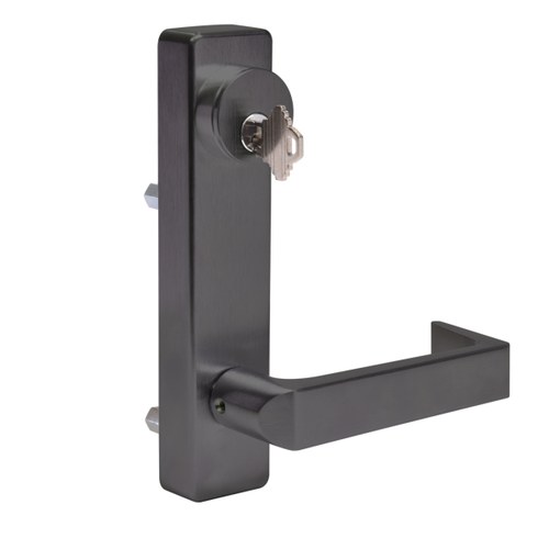 CRL DL51ESCDU Dark Bronze Non-Handed Escutcheon Lever Trim with Random Keying