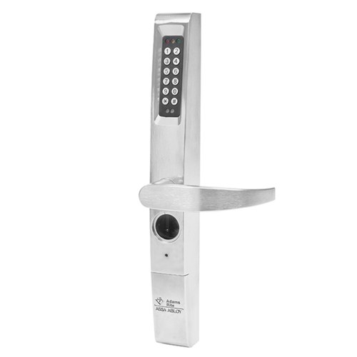 CRL DH3090AR01628 Adams Rite Clear Anodized eForce 3090 Push Button Trim