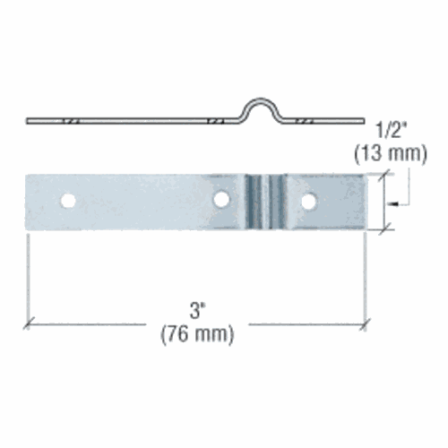 CRL 487C3 487 OfficeFront Hook Clips