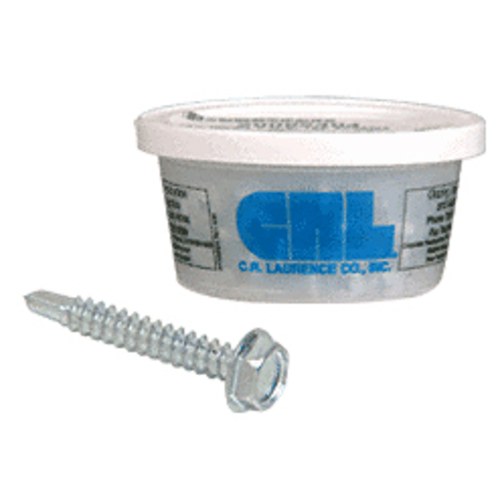 CRL 20083202 Hex Washer Head Self-Drilling Screws 8-18 x 1