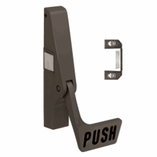 CRL 311095PLC313 Dark Bronze Jackson 10 Series Left Hand Reverse Bevel Panic Exit Device
