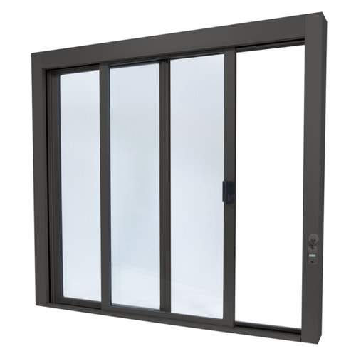 CRL SCDW48440XGDU Duranodic Bronze Anodized Self-Closing Service Window with Full Bottom Track