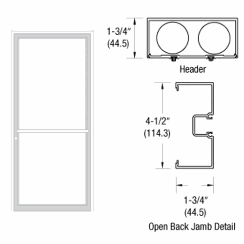 CRL 0Z4175236 U.S. Aluminum Bone White KYNAR Paint 39.5