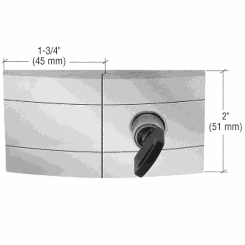 CRL UV0266 UV Designer Double Door Lock